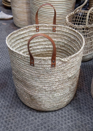 cesta pongotodo de palma para colada by Muxu from ibiza
