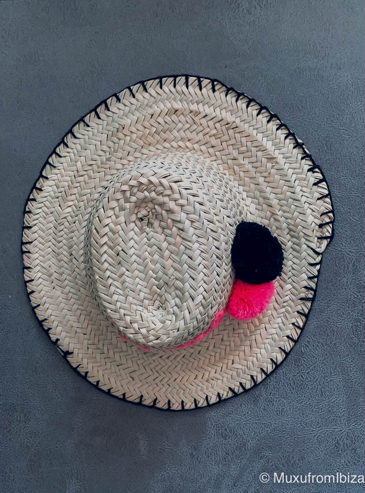 sombrero de palma muxu from ibiza