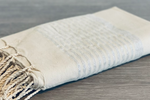 fouta toalla ibiza blanco roto grande de  2mx2m