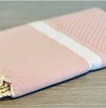 Fouta toalla Benirrás color Rosa palo 1mx2m