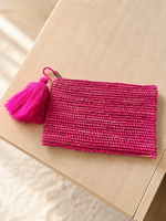 Bolso de mano de Rafia