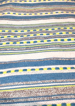 Fouta Toalla Diamante Es Calò lux Azul 2mx2m