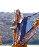 Fouta es calo azul by Muxu from ibiza