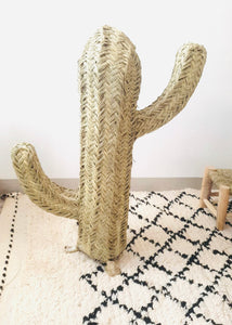Cactus decorativo de esparto 80cm