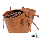 Capazo cuero Amalur Camel