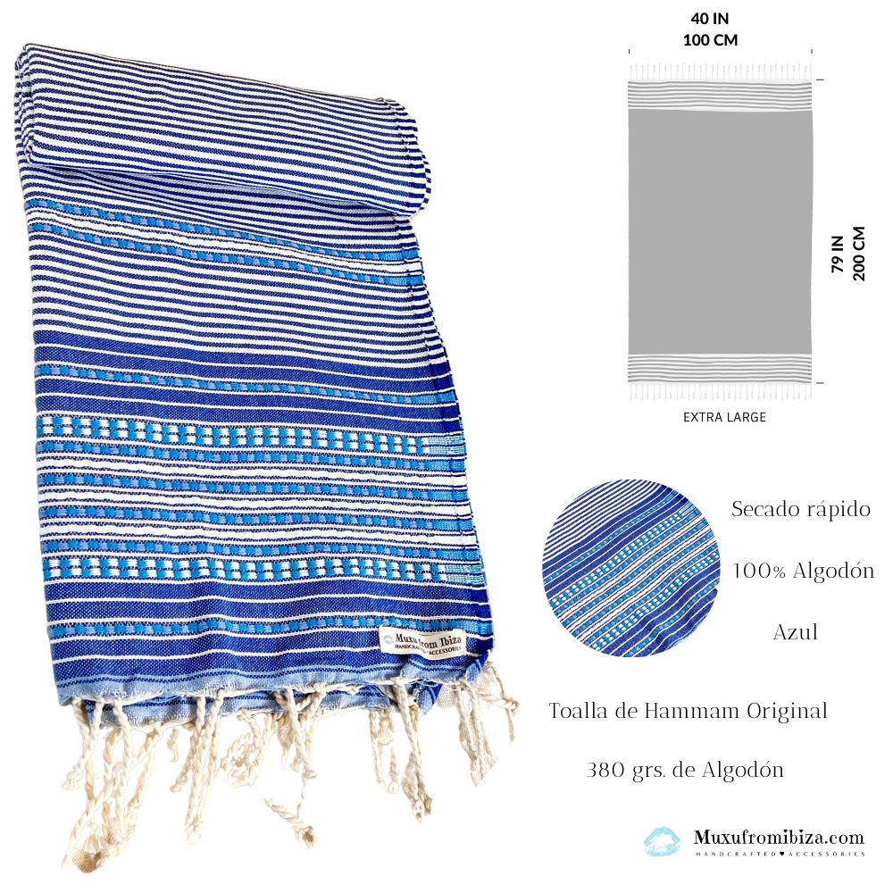 Fouta toalla beréber 2mx1m varios colores