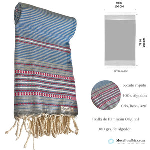 Fouta Toalla  Bereber 1mx2m