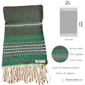 Fouta Toalla  Bereber 1mx2m
