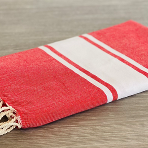 Fouta toalla Tradicional Roja 1mx2m