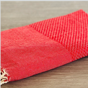 Fouta Toalla  bordada Serendipia 1mx2m. Color Rosa