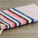 Fouta toalla Tradicional Samana rayas Lila 1mx2m