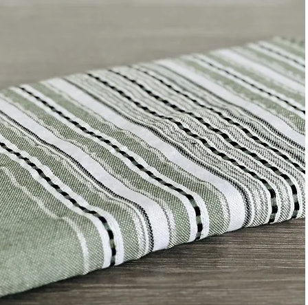 Fouta Toalla diamante Es Calò Lux verde 1mx2m