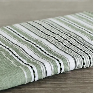 Fouta Toalla diamante Es Calò Lux verde 1mx2m