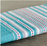 Fouta Toalla diamante Es Calò Lux Azul Petroleo 1mx2m