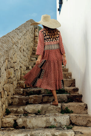 Vestido - Túnica handblock