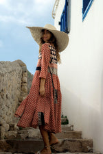 Vestido - Túnica handblock