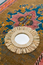 espejo de rafia by Muxu from Ibiza