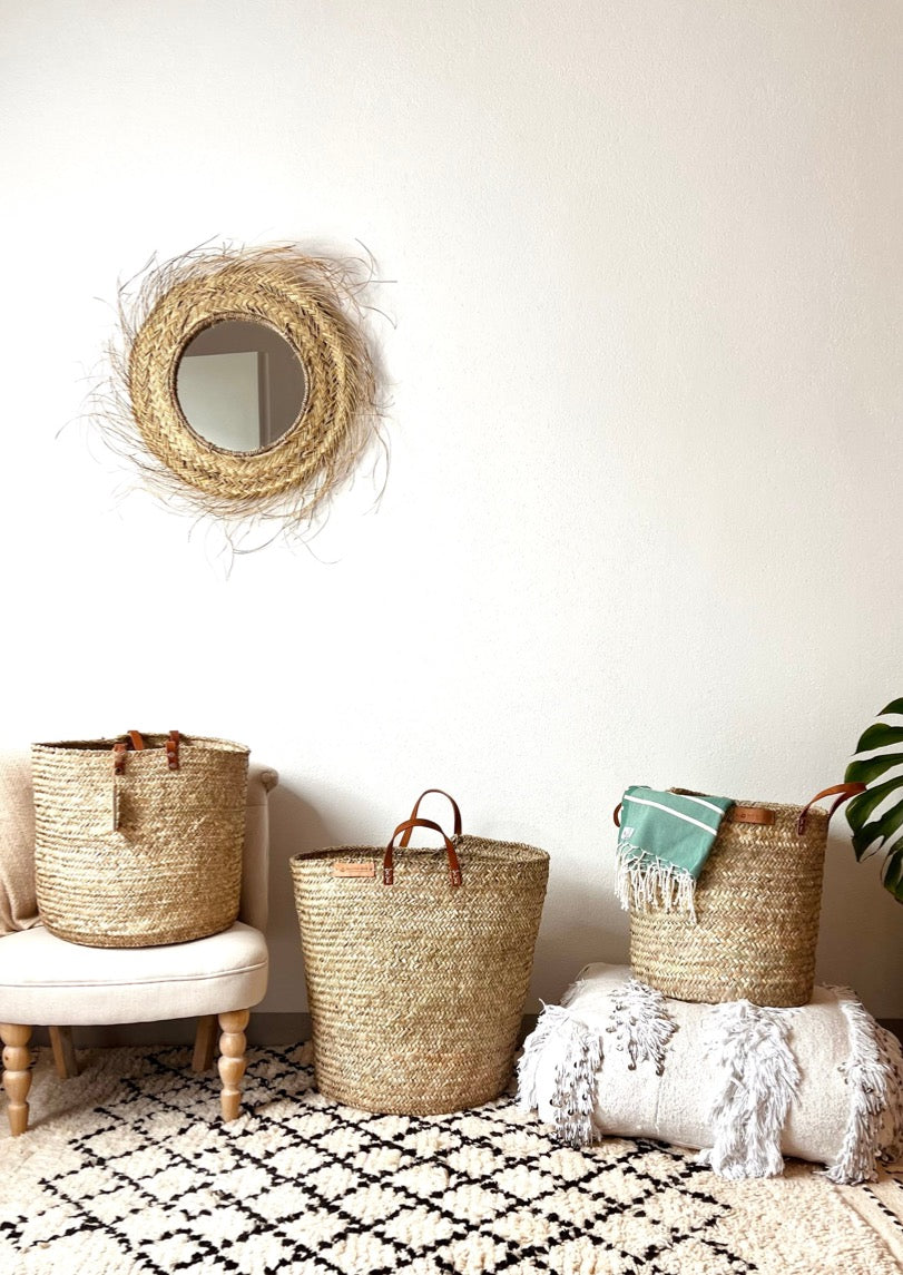 cestas de palma para ropa by muxu from ibiza