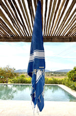 Fouta toalla Tradicional Azul 1mx2m