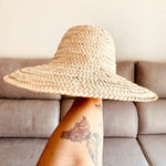 Sombrero de palma liso Muxu from Ibiza
