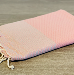 Fouta Toalla Portinatx Lux Rosa/plata 1mx2m