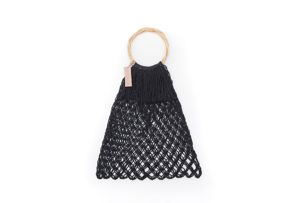 Bolso rejilla Maritxu Negro