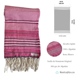 Fouta toalla beréber 2mx1m varios colores