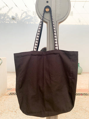 Bolso Tote de tela Vichy