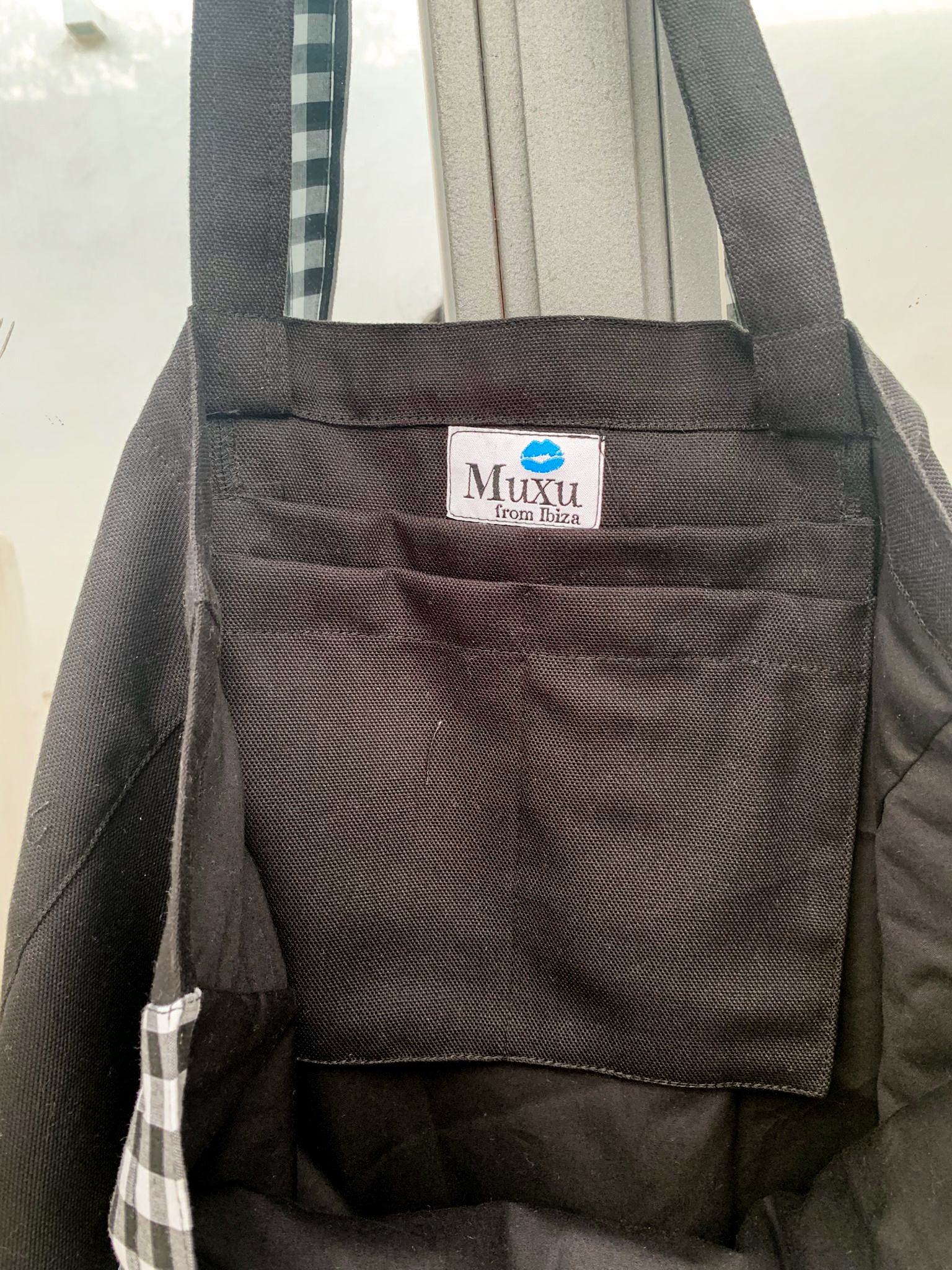 Bolso Tote de tela Vichy