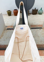 Bolso tote bag de lona de algodón 100% natural Moda adlib ibiza