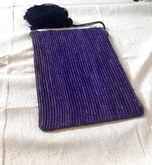 Bolso de mano de Rafia