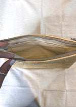 Bolso de mano de Rafia