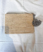 Bolso de mano de Rafia