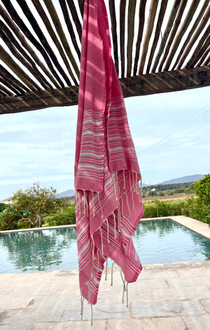 fouta es calò color rosa by Muxu from Ibiza