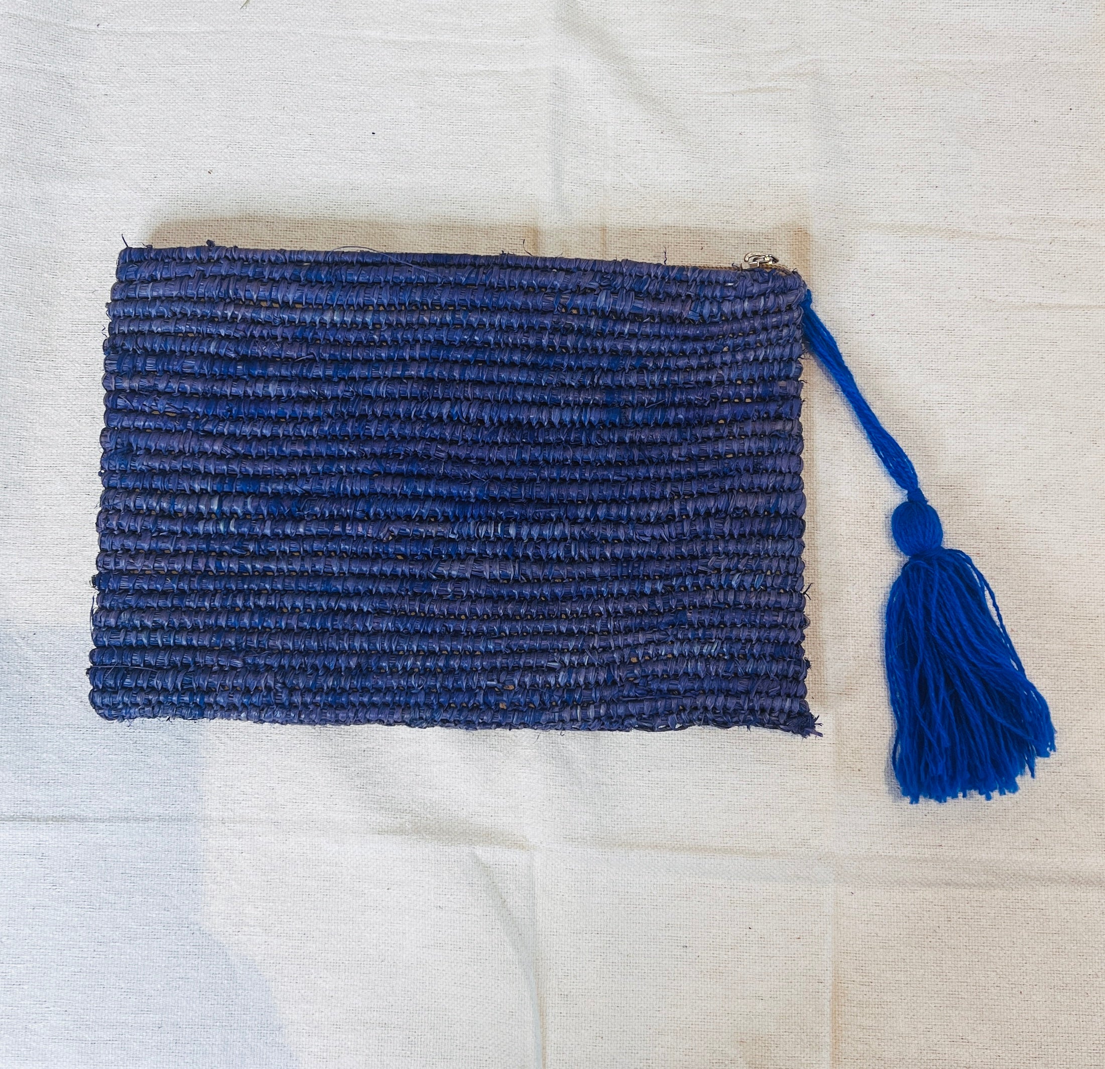 Bolso de mano de Rafia