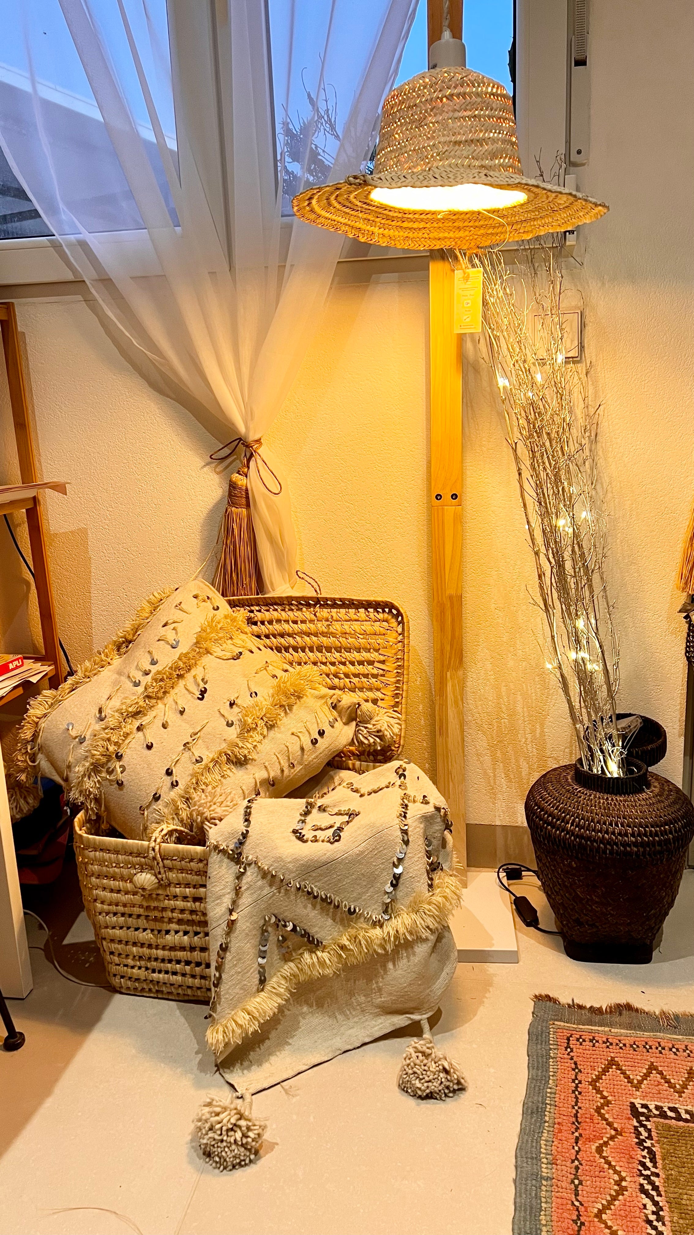 Manta artesanal marroquí  Textiles hechos a mano en MAY Deco