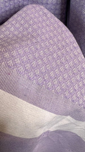 Fouta toalla Benirrás color lila 1mx2m