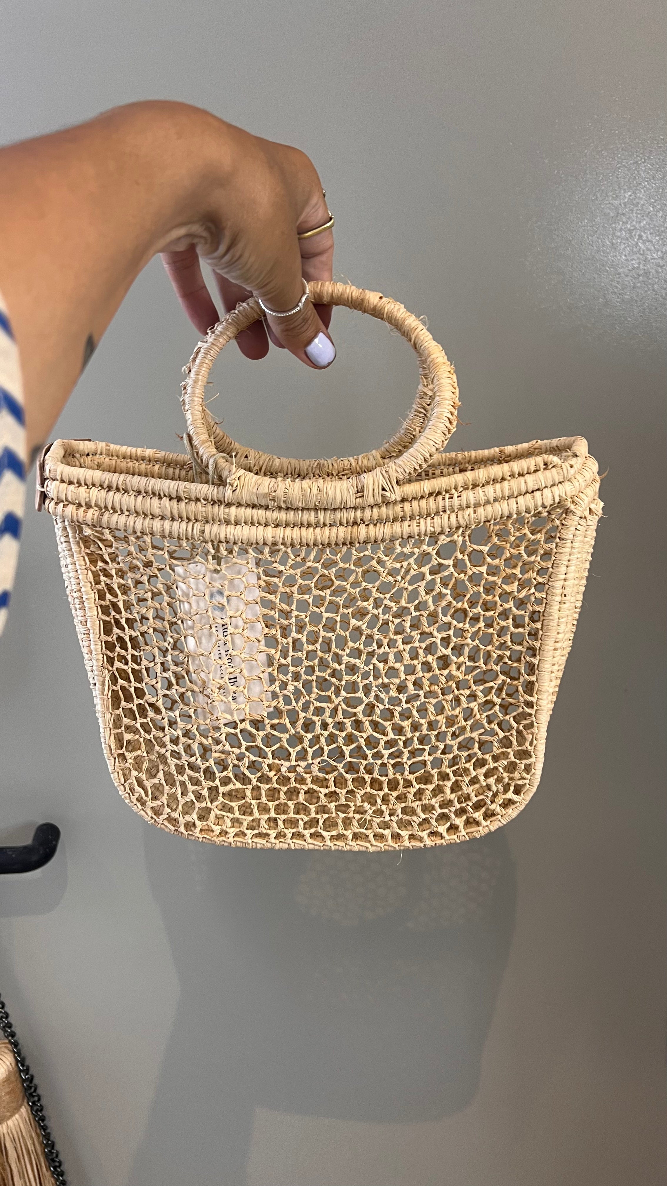 Bolso de Rafia